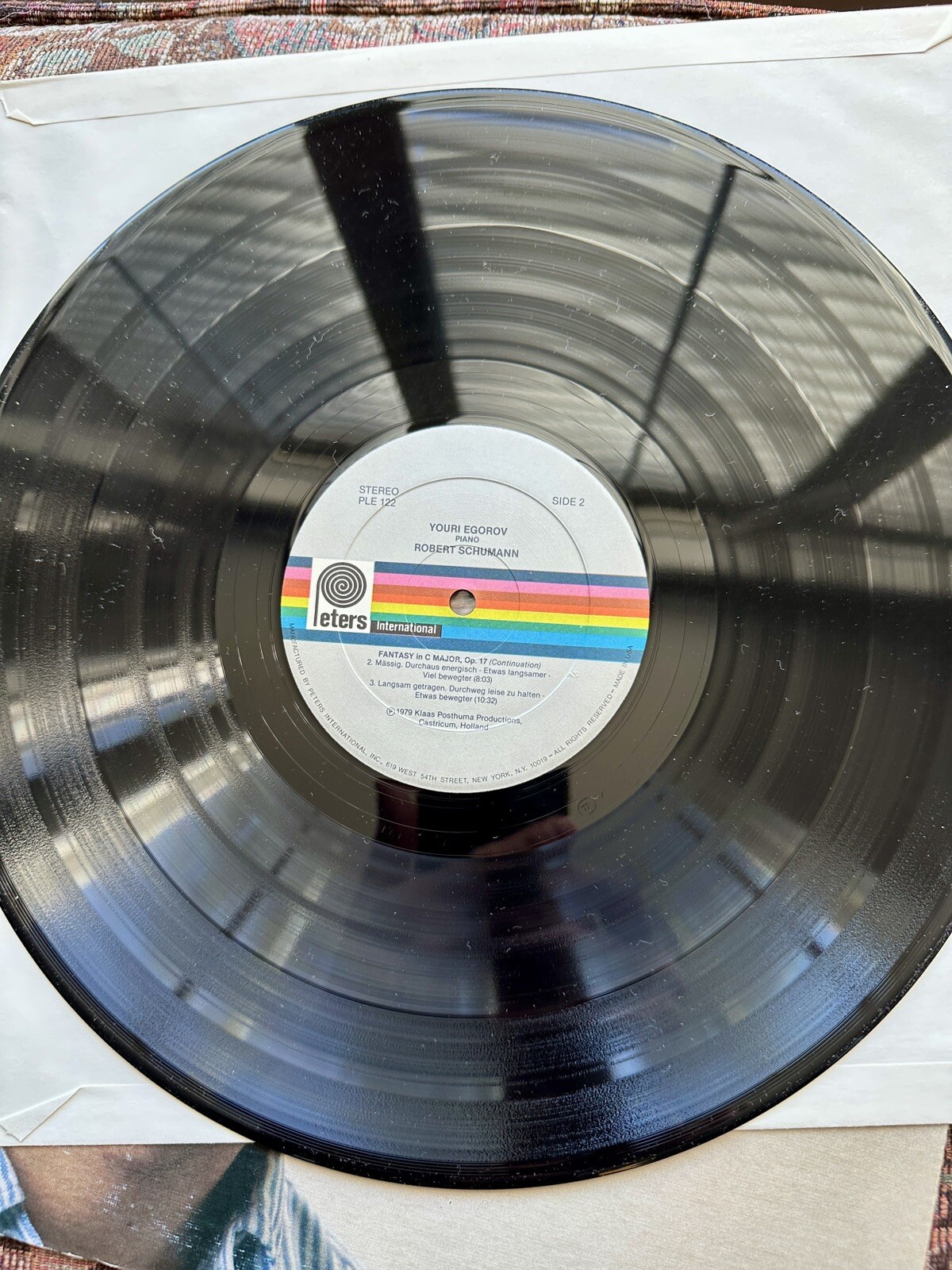 Robert Schumann Fantasy in C Op. 17 – Arabesque Op. 18 - Youri Egorov - PLE 122 - Image 2