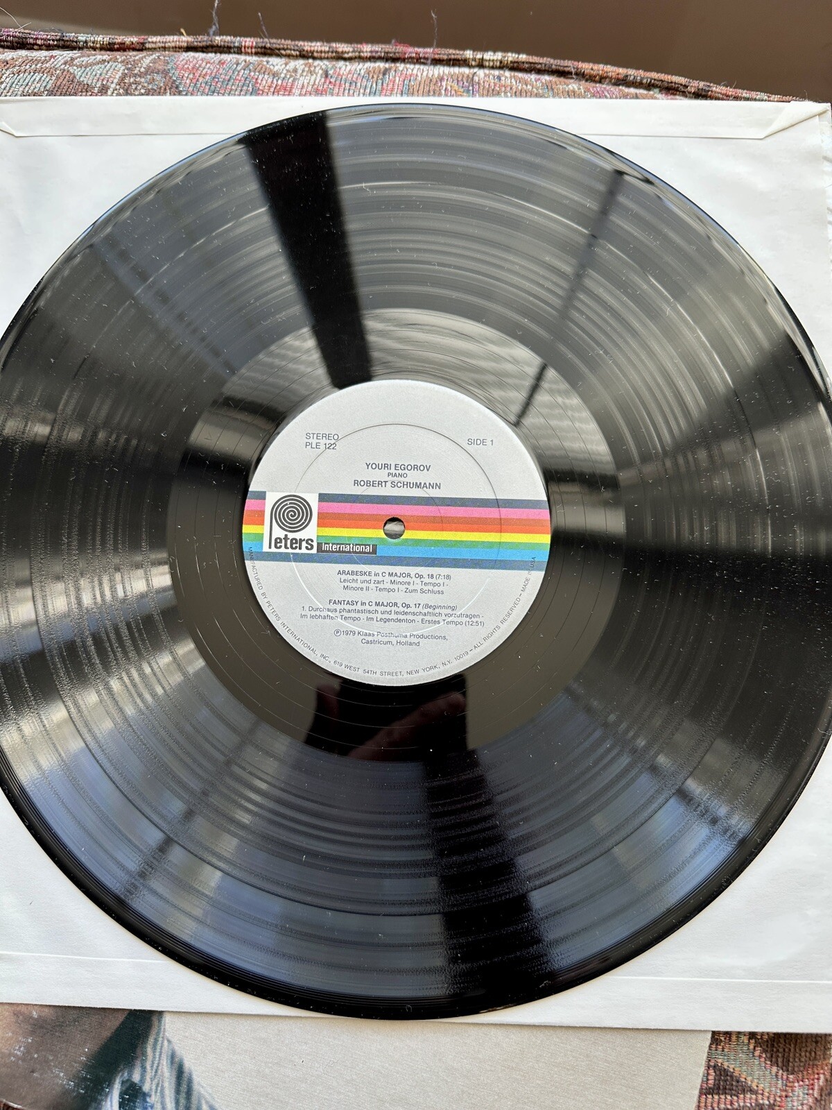 Robert Schumann Fantasy in C Op. 17 – Arabesque Op. 18 - Youri Egorov - PLE 122 - Image 4