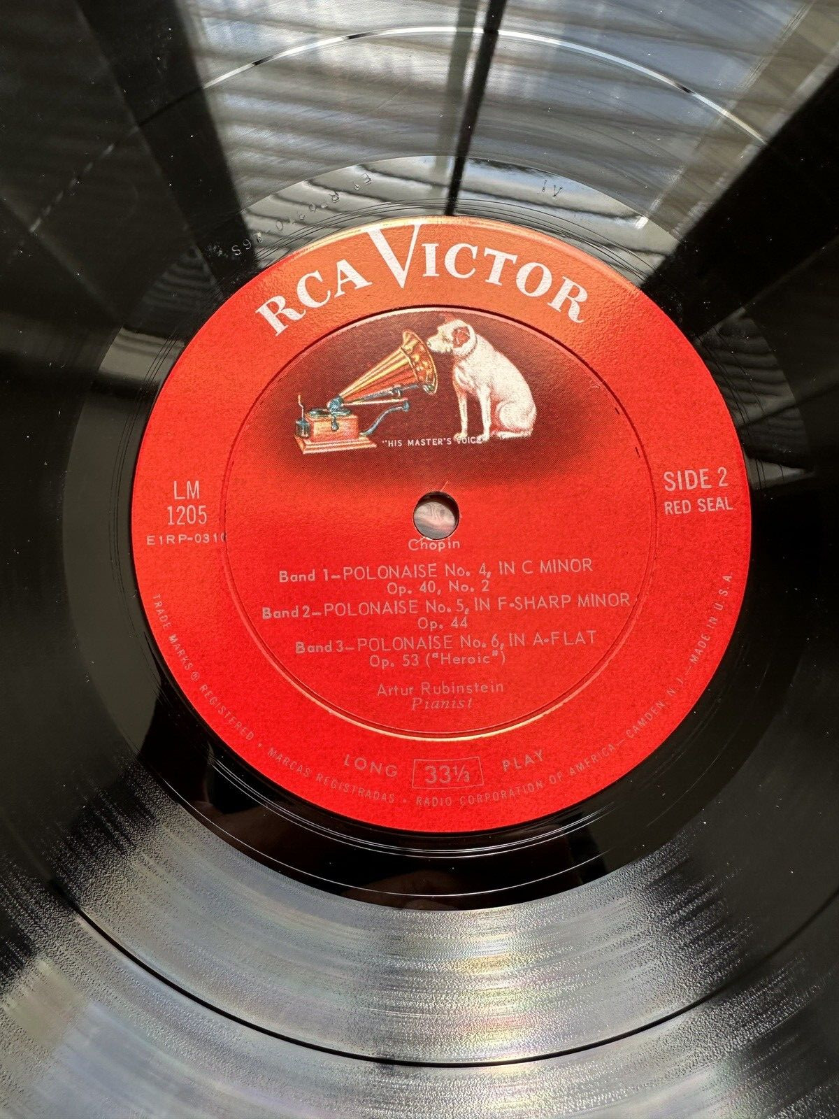 Chopin Polonaises No. 1 to 6 Artur Rubinstein - RCA LM 1205 - Image 5