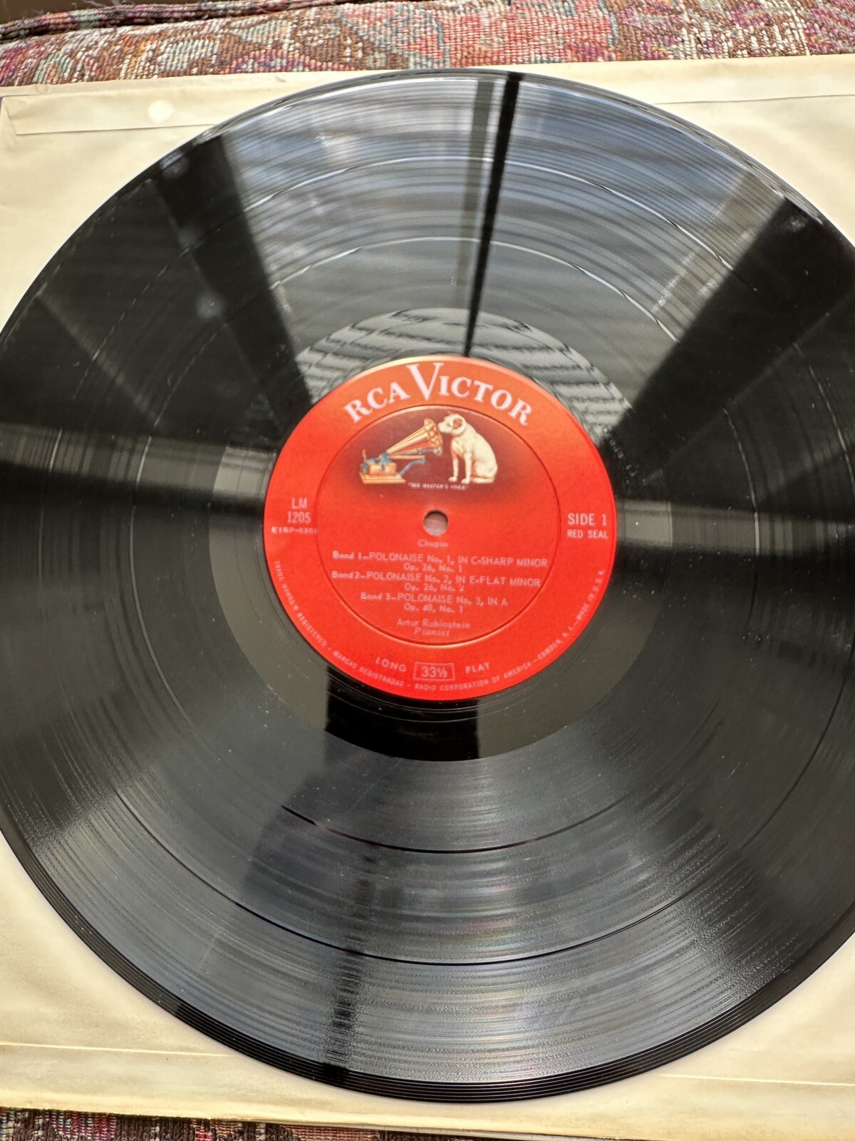 Chopin Polonaises No. 1 to 6 Artur Rubinstein - RCA LM 1205 - Image 6