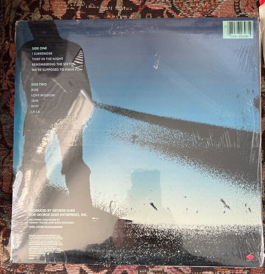 SEALED: George Duke – Thief In The Night [1985] = Elektra 9603981 - Image 1
