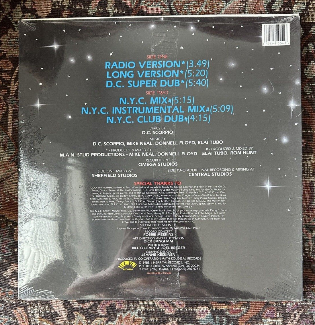 Sealed: D.C. Scorpio - Beam Me Up, Scotty (Hip Hop) - Image 1