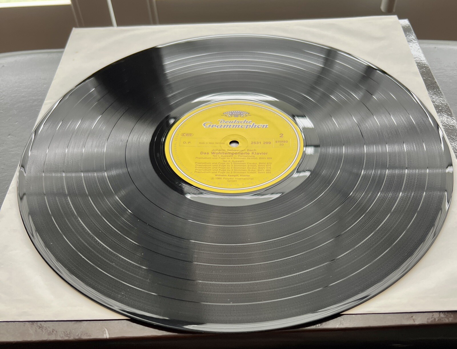 Wilhelm Kempff / JS Bach - Well Tempered Clavier - Selections - DG 2531 299 - Image 2