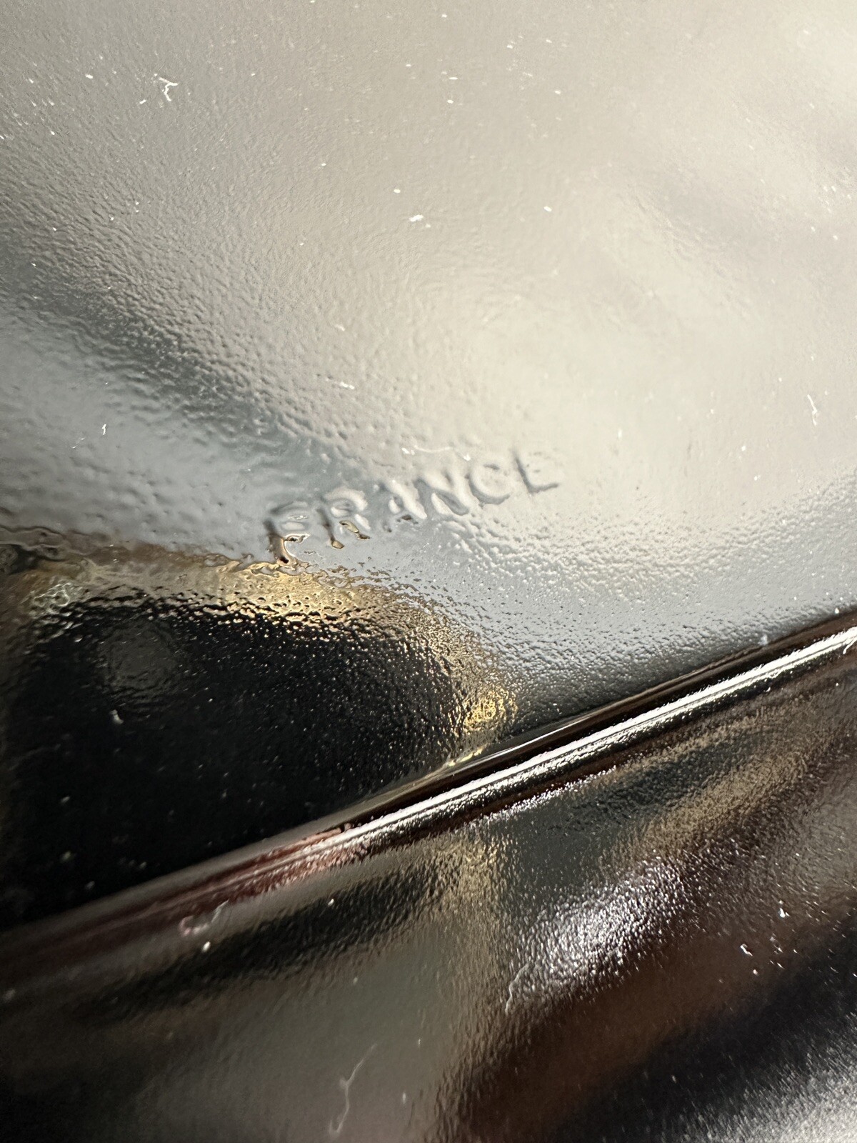 Arcoroc OCTIME Black Set Of 4 Salad Plates 7.5” Octagonal Sided Glass France - Image 3