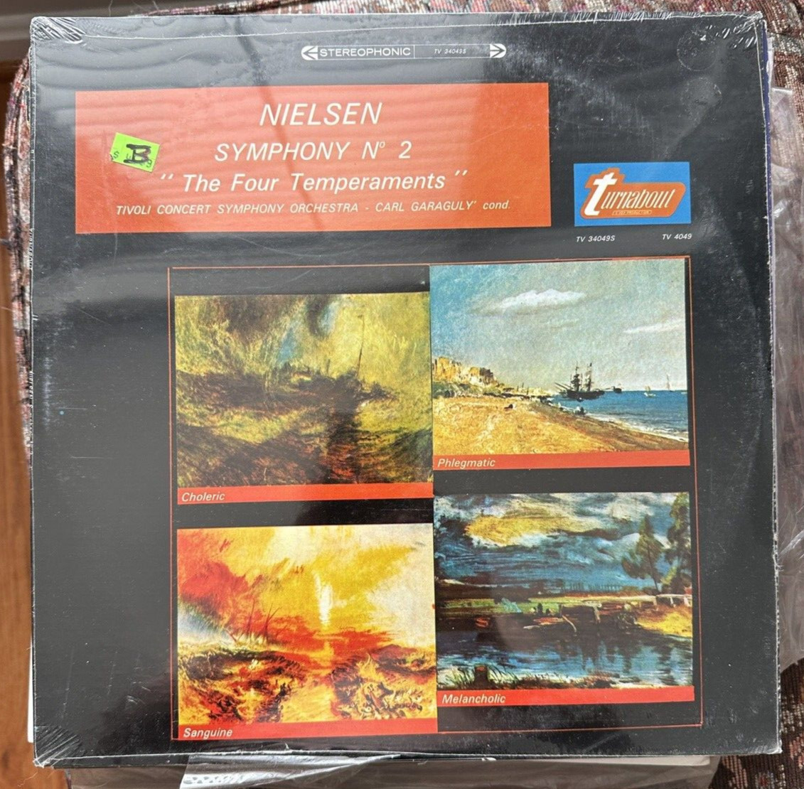 SEALED: Carl Nielsen Symphony No. 2 The Four Temperaments - TV 34049S
