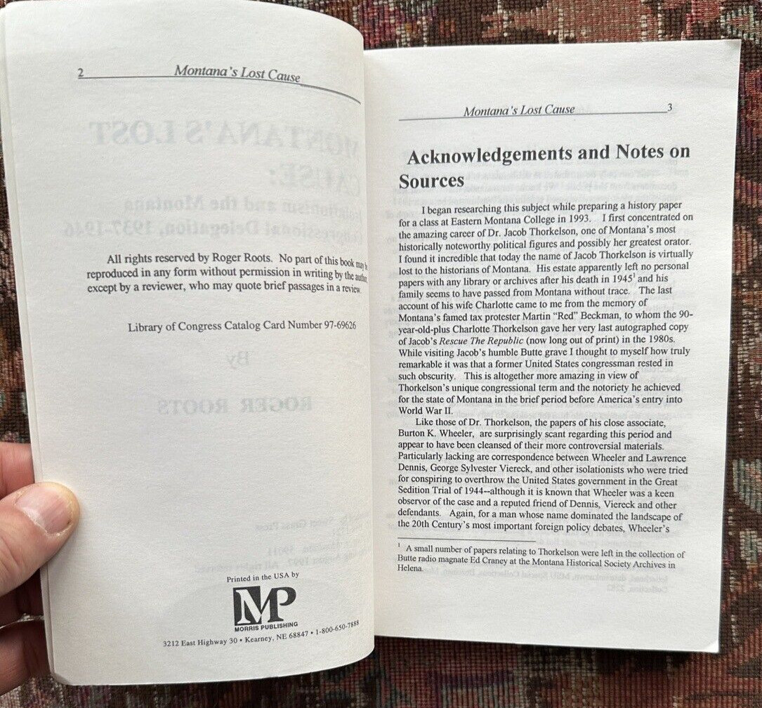 Montana's Lost Cause: Isolation In The Montana Congressional Delegation 1937-46  - Image 2