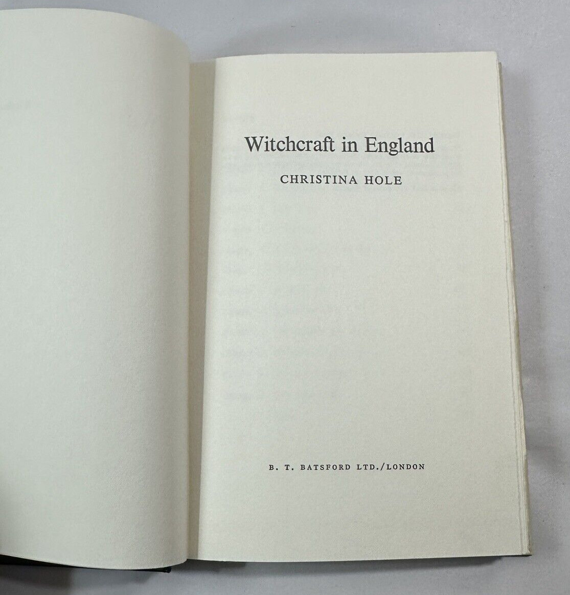 Witchcraft in England - Christina Hole - HCDJ - Image 2