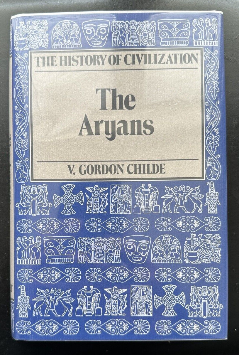 The History of Civilization: The Aryans by V. Gordon Childe (1987, HC with DJ)