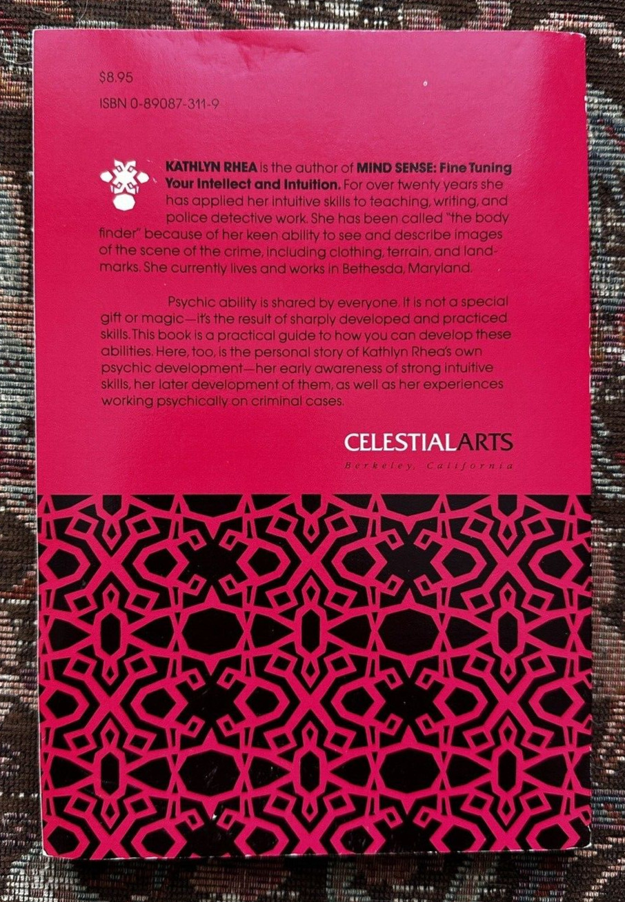 Kathlyn Rhea: The Psychic is You - 1979 1st printing, Paperback - Celestial Arts - Image 2