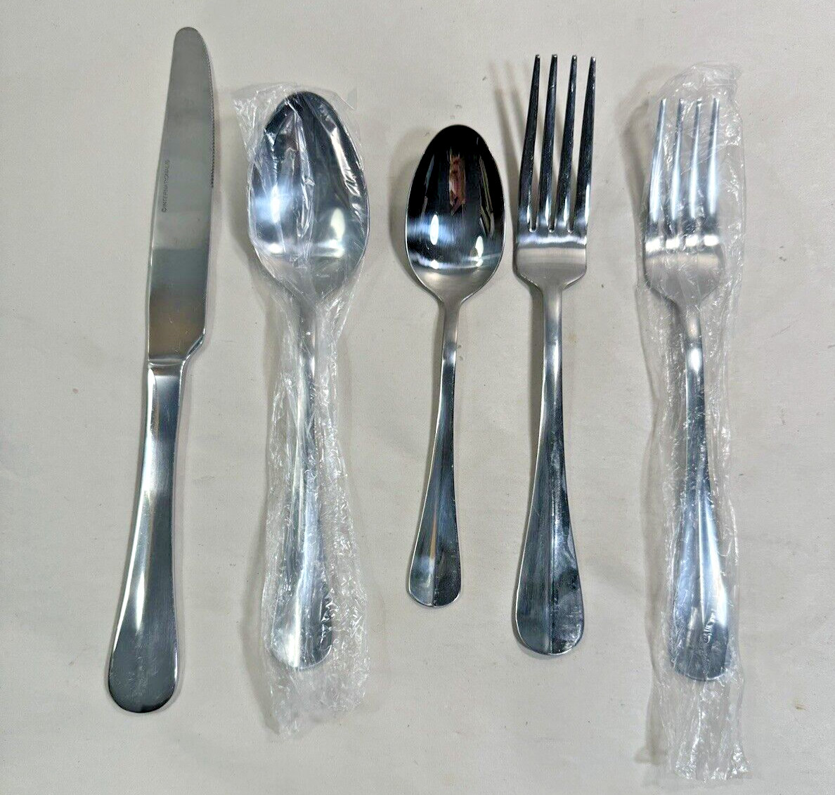 International Stainless Simplicity Single 5 Piece Serving Set - Unused, Open Box