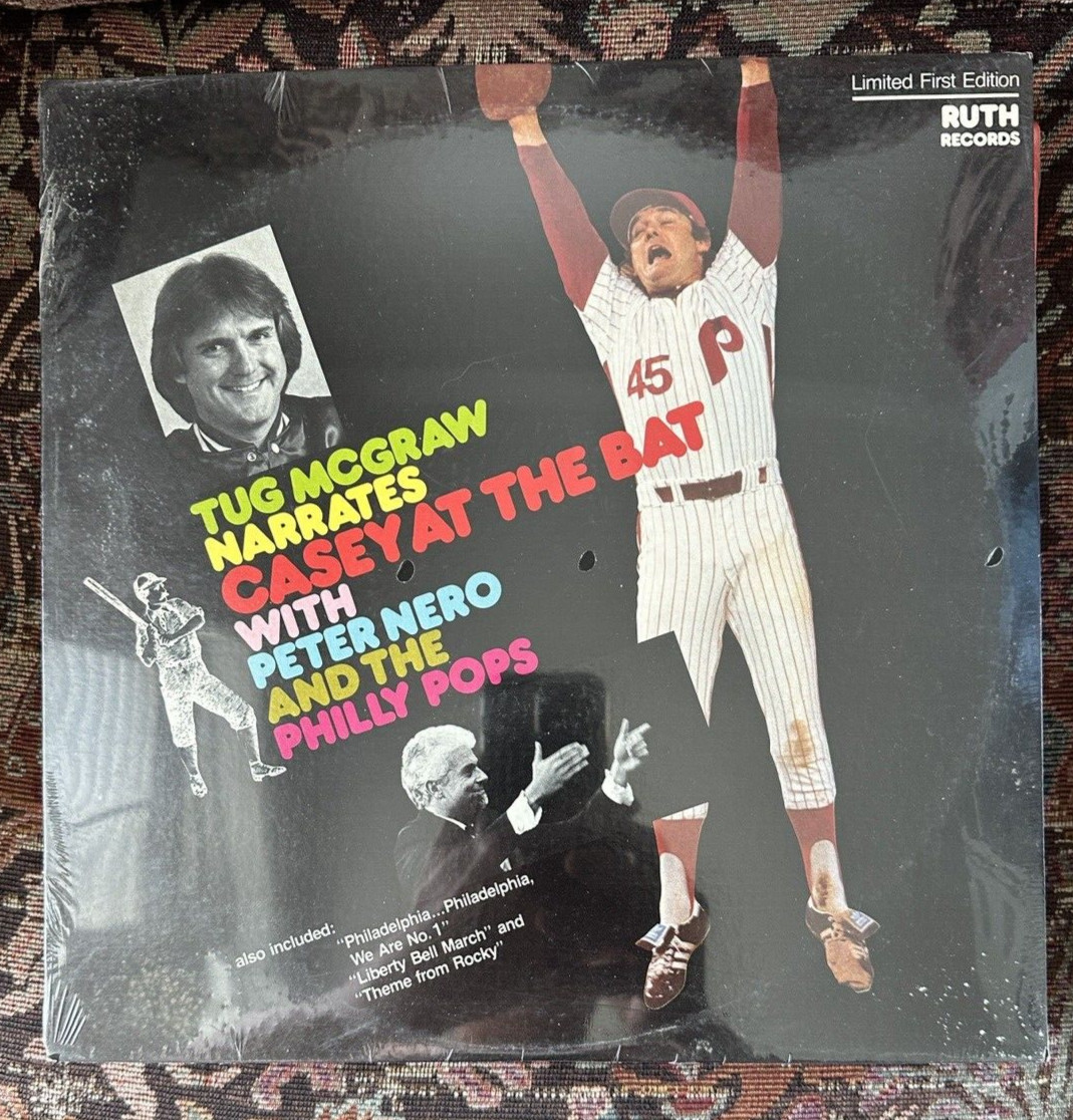 SEALED: TUG MCGRAW Casey At The Bat - Narrated Limited First Edition Record