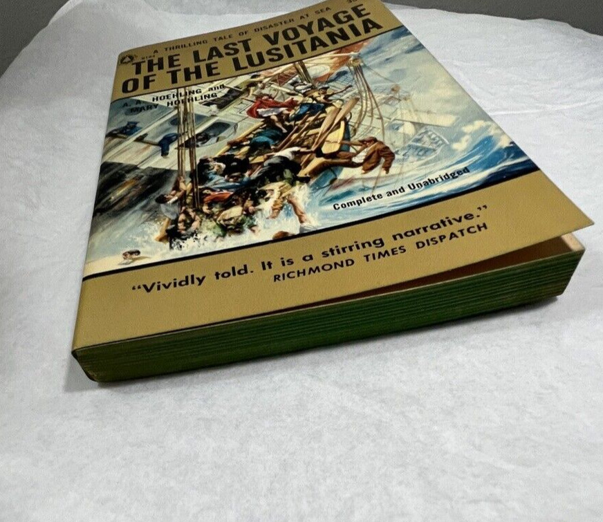 The Last Voyage of the Lusitania A.A. Hoehling 1957 Popular Library Paperback - Image 3