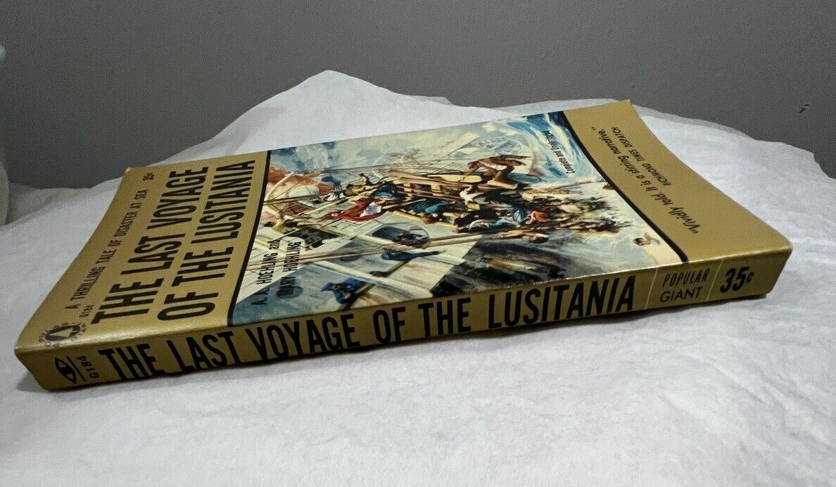 The Last Voyage of the Lusitania A.A. Hoehling 1957 Popular Library Paperback - Image 4