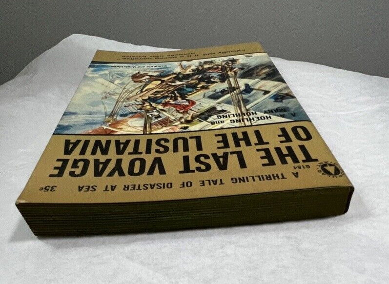 The Last Voyage of the Lusitania A.A. Hoehling 1957 Popular Library Paperback - Image 5