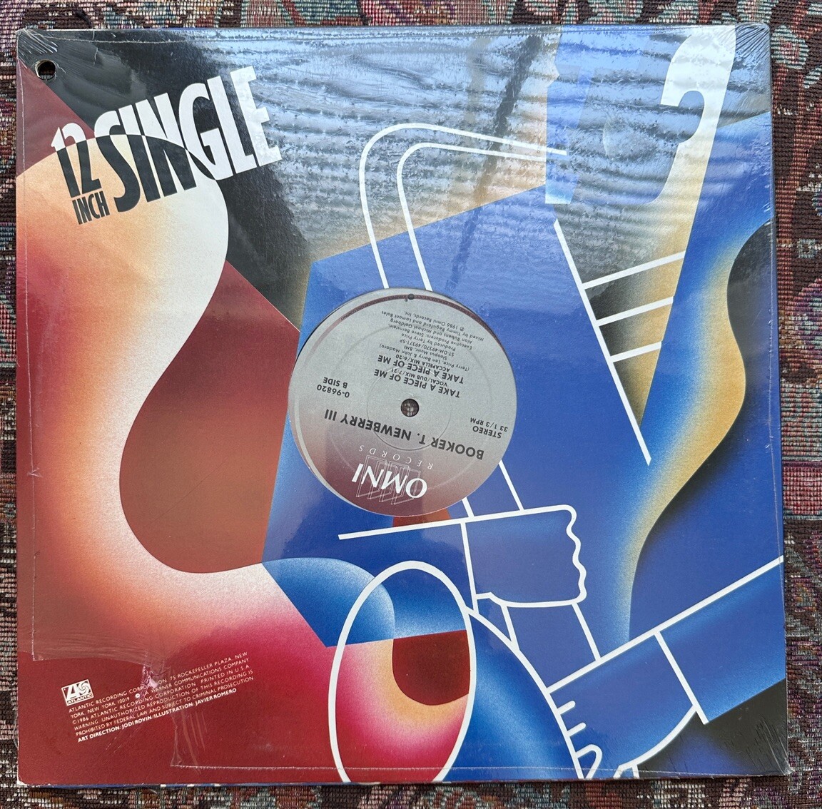 SEALED: BOOKER T. NEWBERRY III: take a piece of me (4 mixes) - Image 1