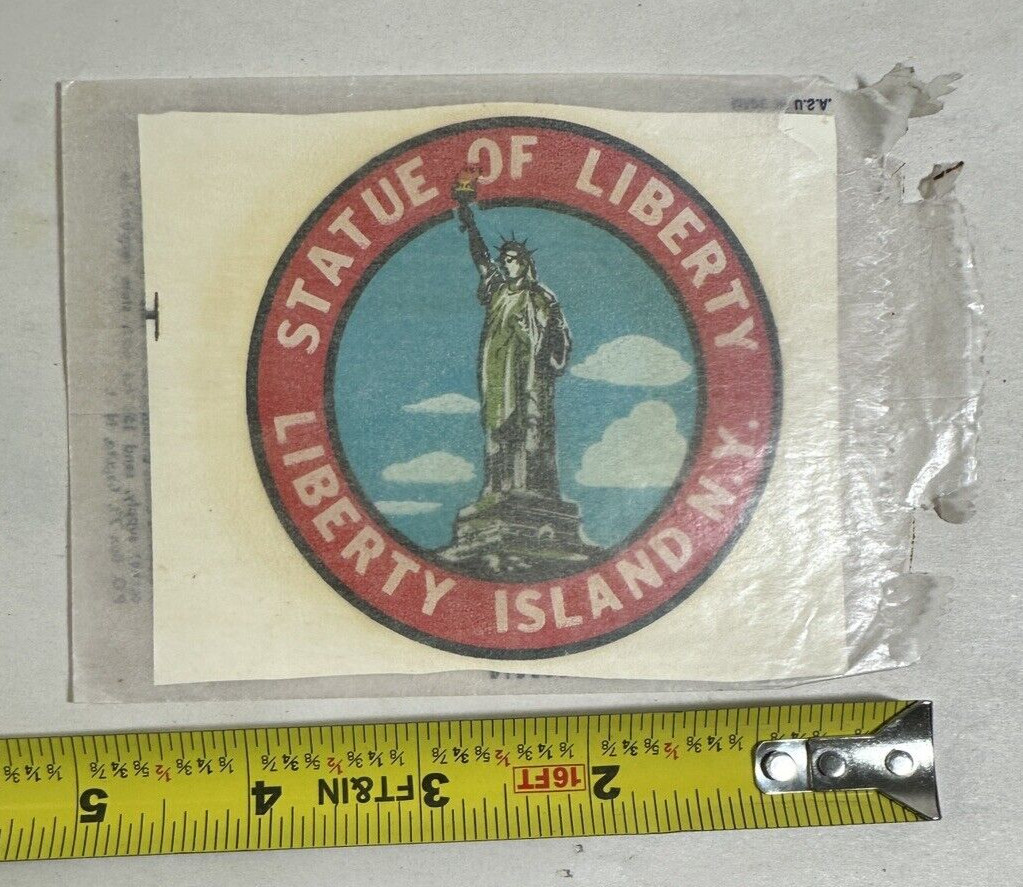 Statue of Liberty Vinyl Decal - Decalomania - 1950s/60s Vintage - Image 3