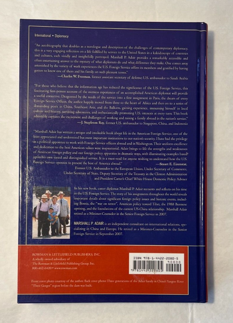 Lessons from a Diplomatic Life: Watching Flowers from Horseback  Marshall Adair - Image 1