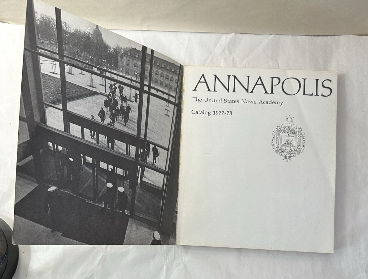 United States Naval Academy Annapolis, Maryland Course Catalog 1977-78 - Image 1