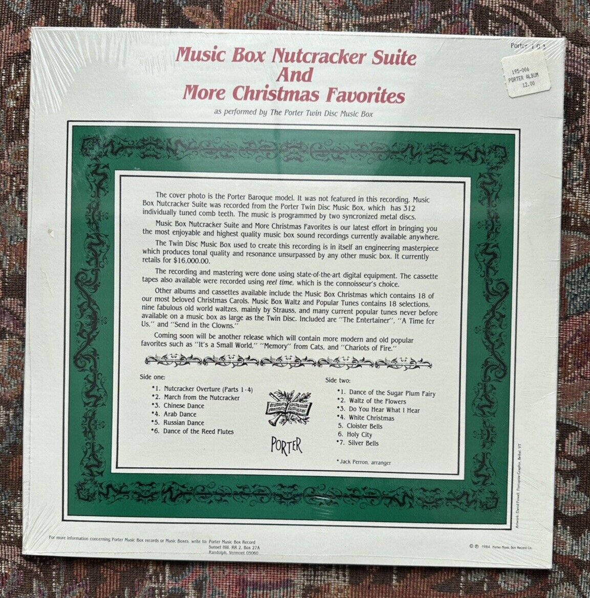 SEALED: Music Box Nutcracker Suite & More Christmas Favorites - Image 1