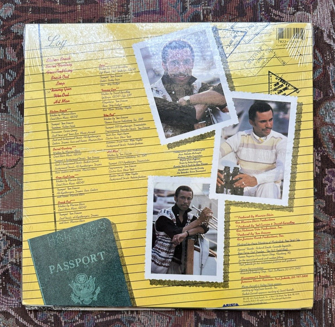 SEALED: Tom Browne's Tommy Gun  - ARISTA AL8-8249 - Image 1