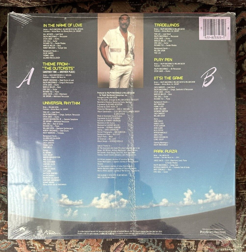 SEALED: Ralph MacDonald – Universal Rhythm - Polydor 422-823 323-1 - Image 1