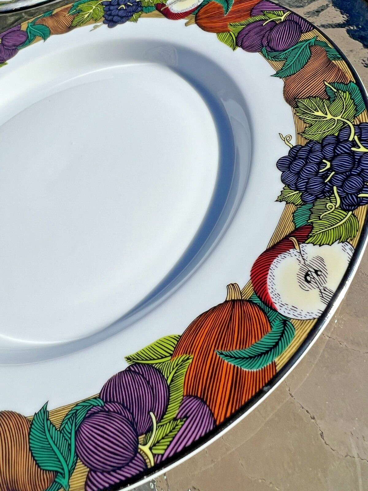 Two Dansk Cornucopia Salad Plates - 8 3/4" - Image 1