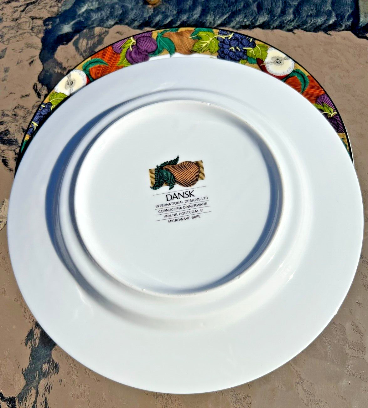 Two Dansk Cornucopia Salad Plates - 8 3/4" - Image 2