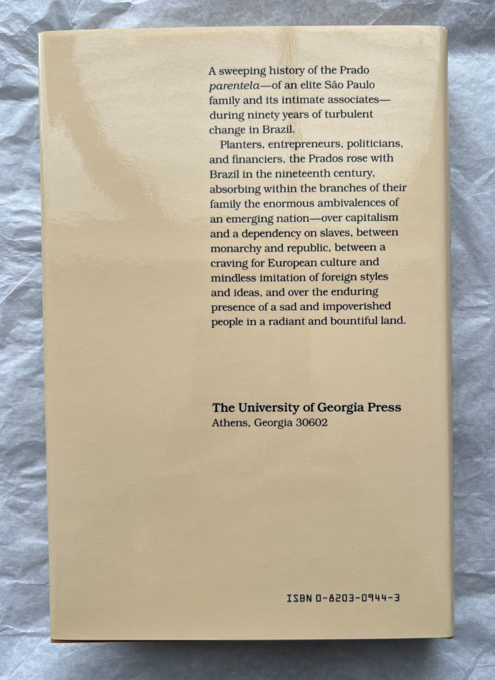 Prados of Sao Paulo, Brazil: An Elite Family and Social Change, 1840-1930 - Image 2