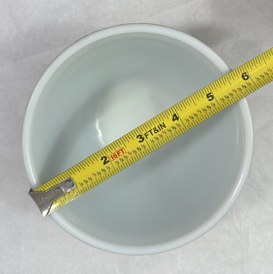 VTG PYREX Green Mixing Bowl Flowers Ovenware - 1.5 Pt - Image 5