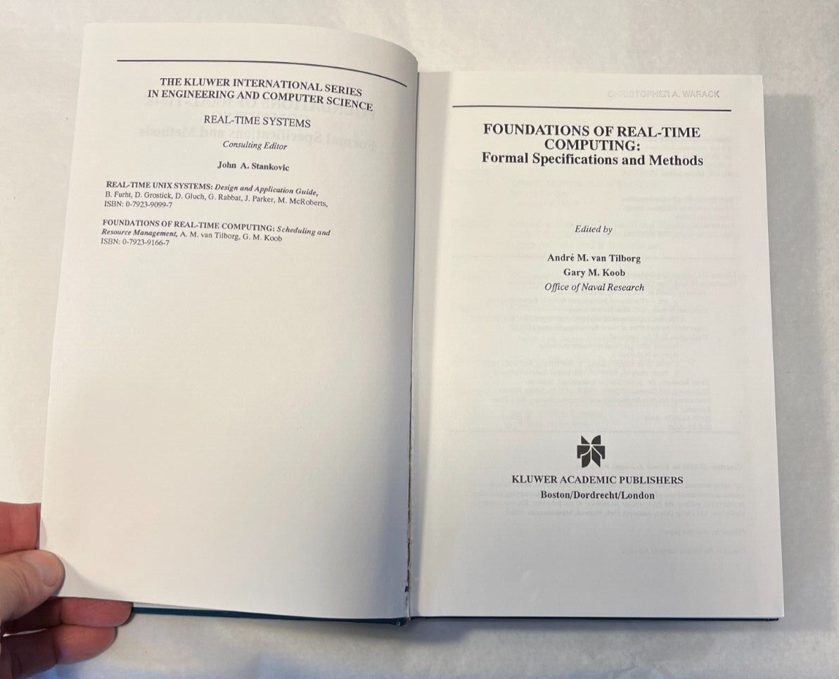 Foundations Of Real-Time Computing: Scheduling And Resource Management - HC - Image 1