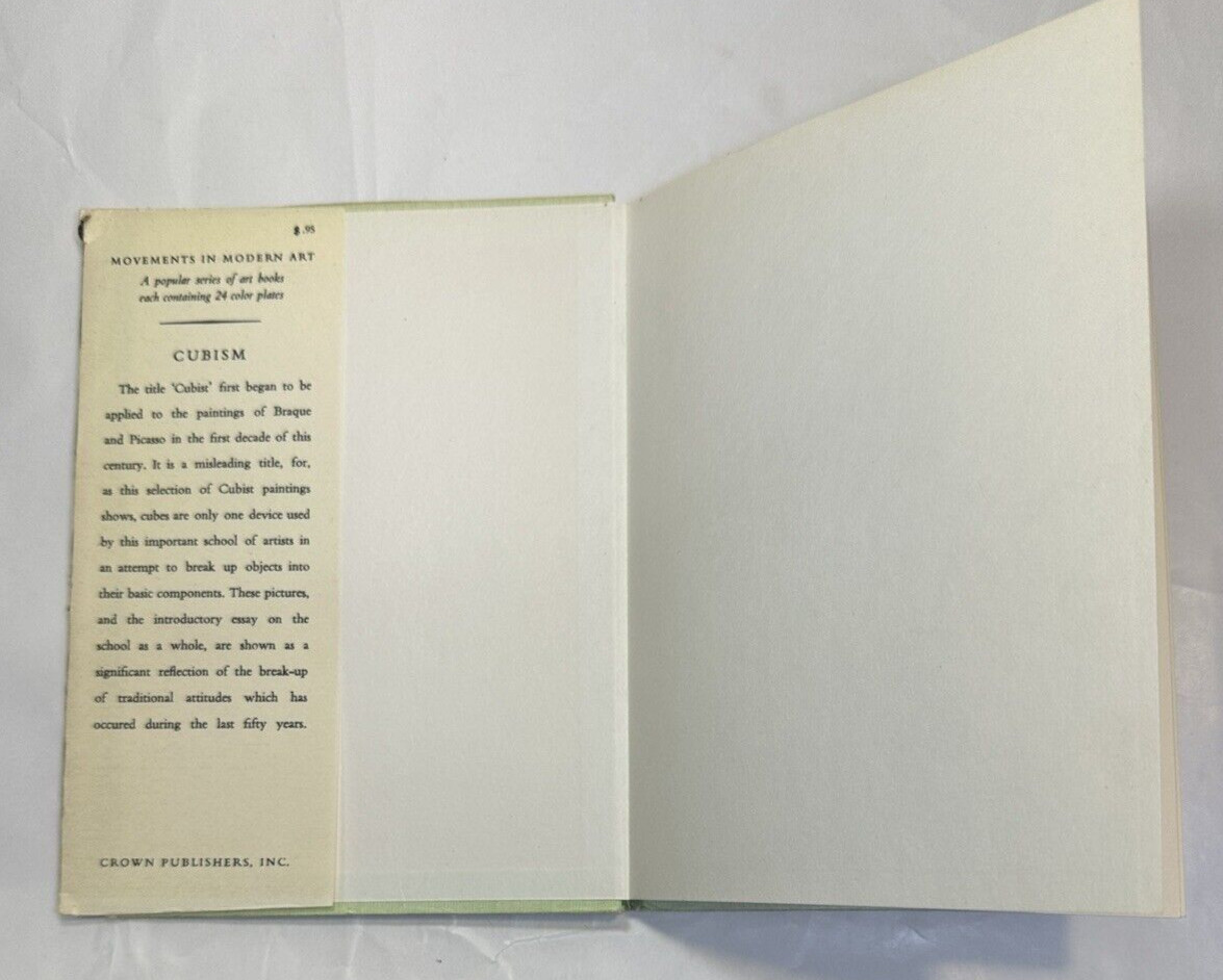 Cubism: Movements in Modern Art - Alfred Schmeller - Crown Publishers, 1950s - Image 1