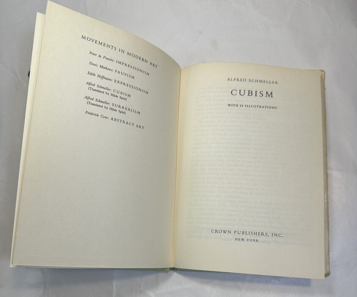 Cubism: Movements in Modern Art - Alfred Schmeller - Crown Publishers, 1950s - Image 3