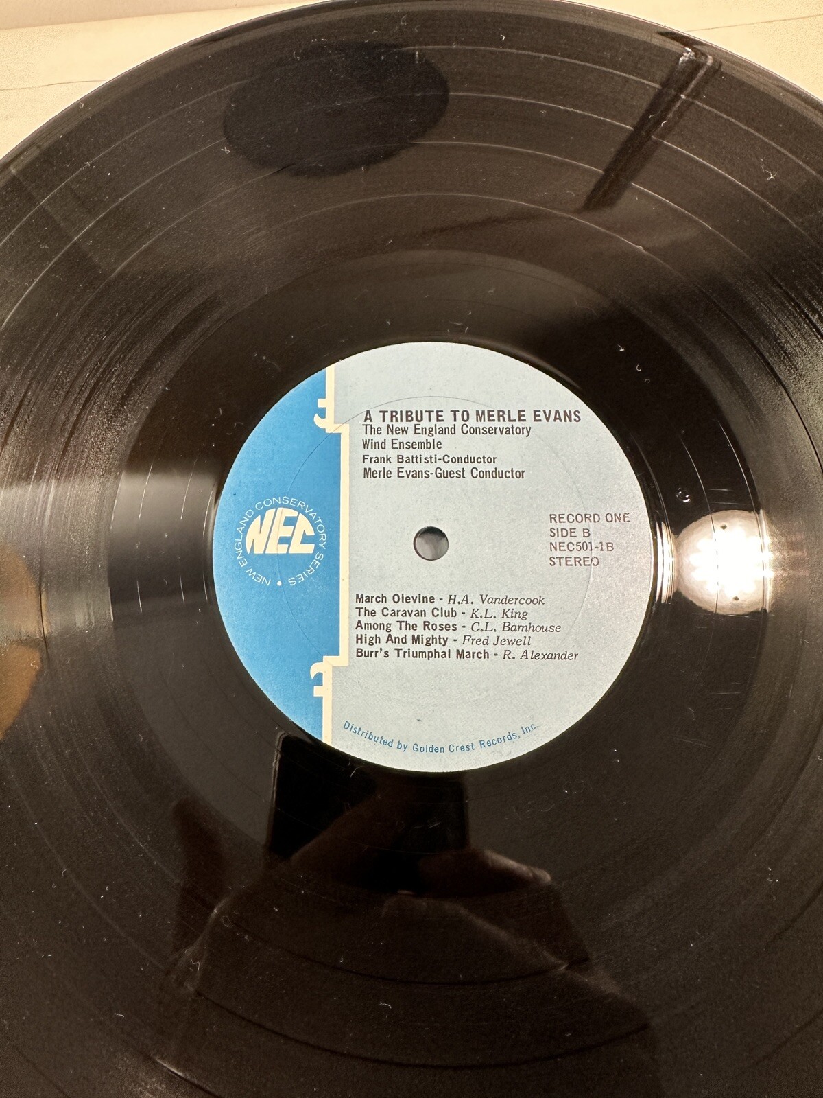 A Tribute to Merle Evans - An Anthology of Circus Music - NEC 501 - Image 4