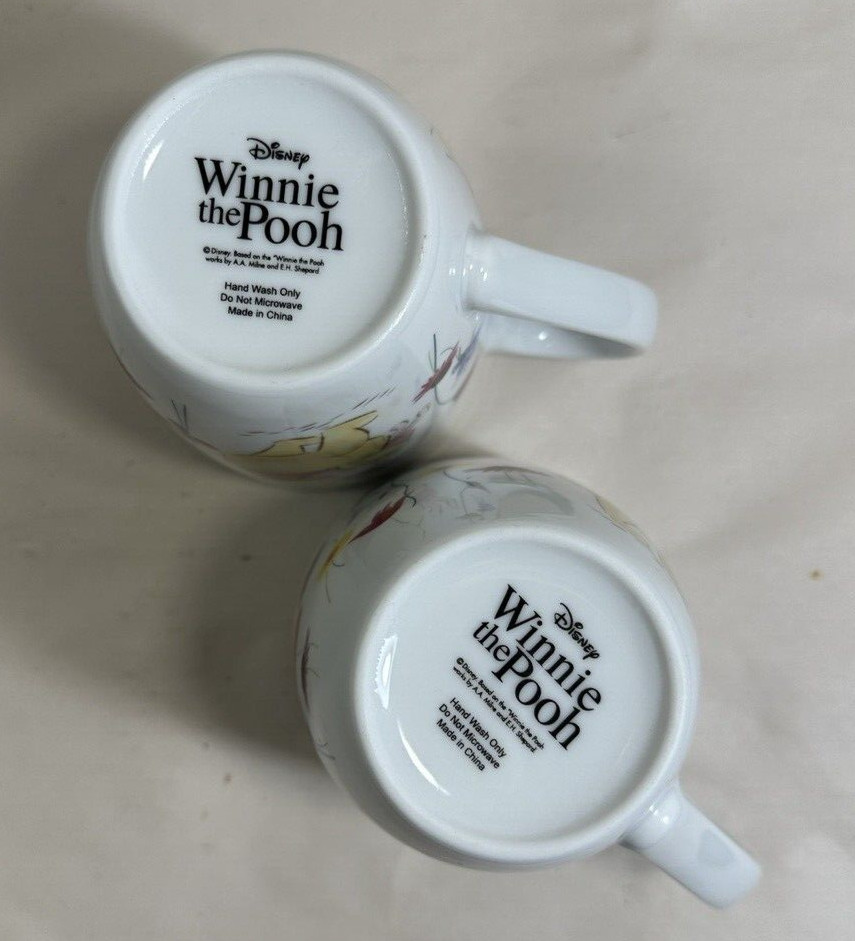 Two (2) Winnie the Pooh Ceramic Coffee / Tea Mugs - Unboxed - Image 3