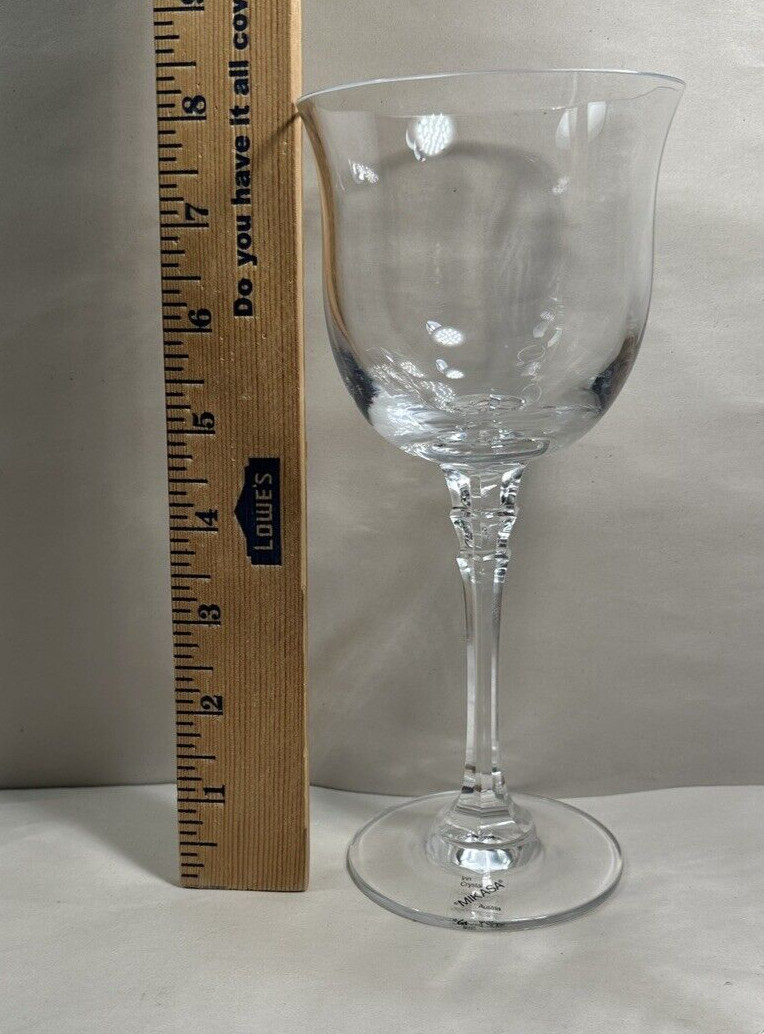 Two (2) Water Goblets - Kensington by MIKASA - Unboxed, Mint - Image 2