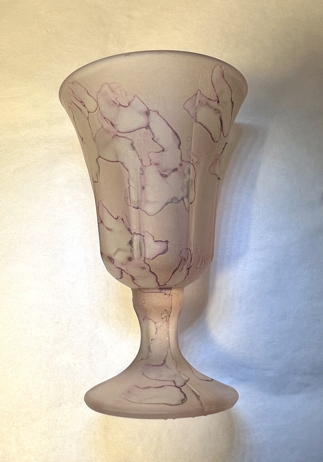 Six (6) Italian Hand Decorated Cordial Glasses - 3" tall - Image 1