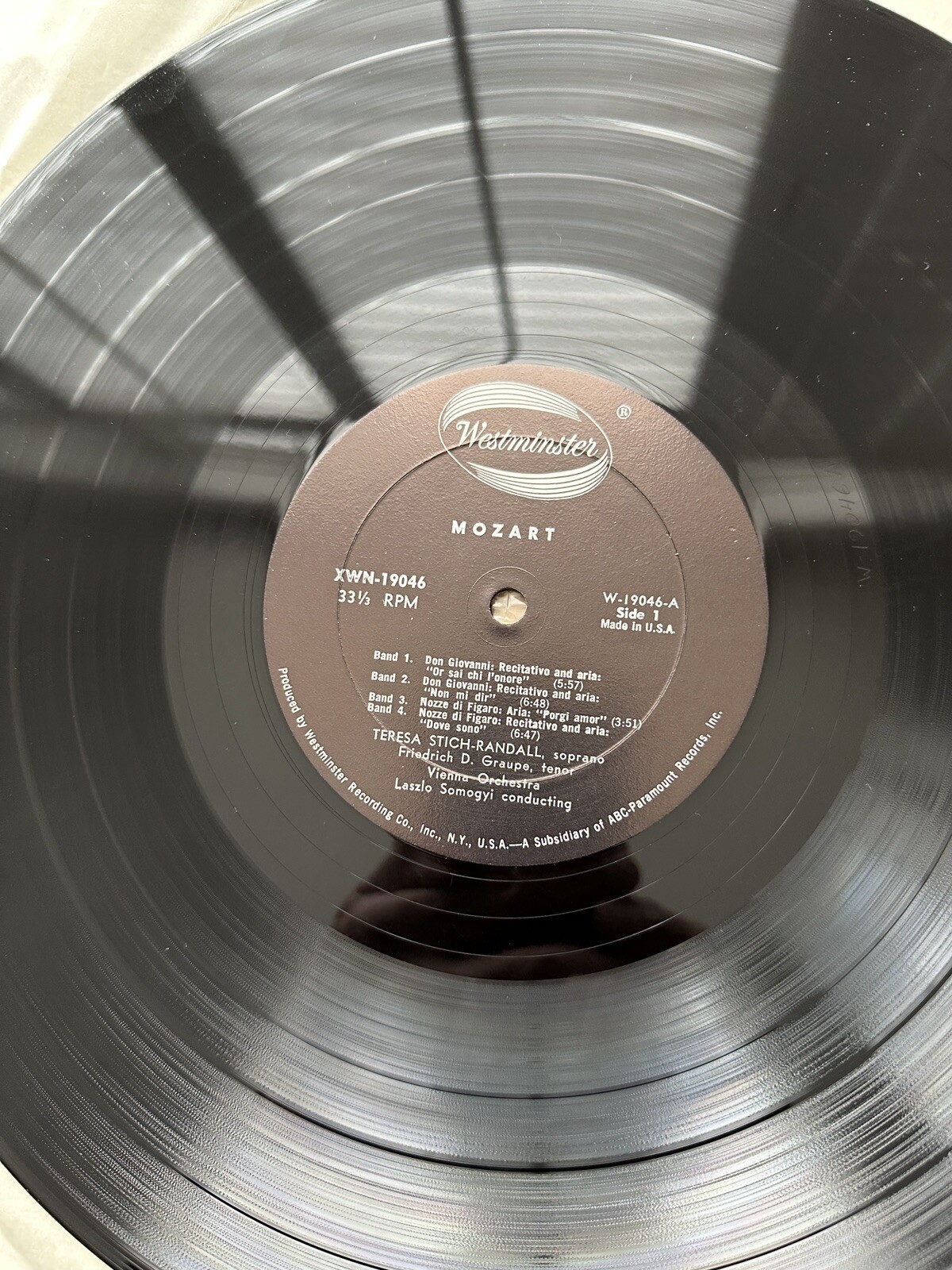 Teresa Stich-Randall Sings Mozart Arias - Westminster WST-17046 - Image 4