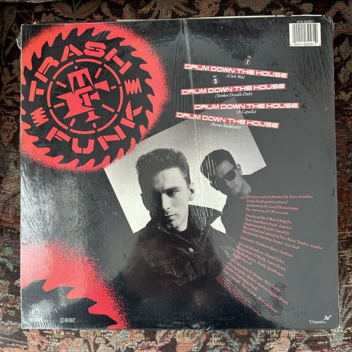 SEALED:  Trash Funk – Drum Down The House - 4V9 43257 - Image 1