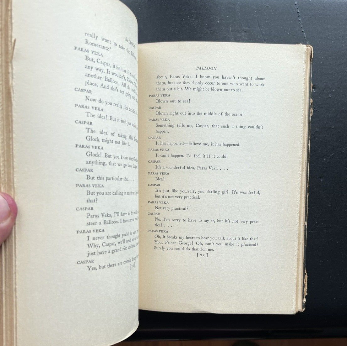 Colum, Padraic BALLOON A Comedy in Four Acts 1st Edition 1st Printing - Image 4