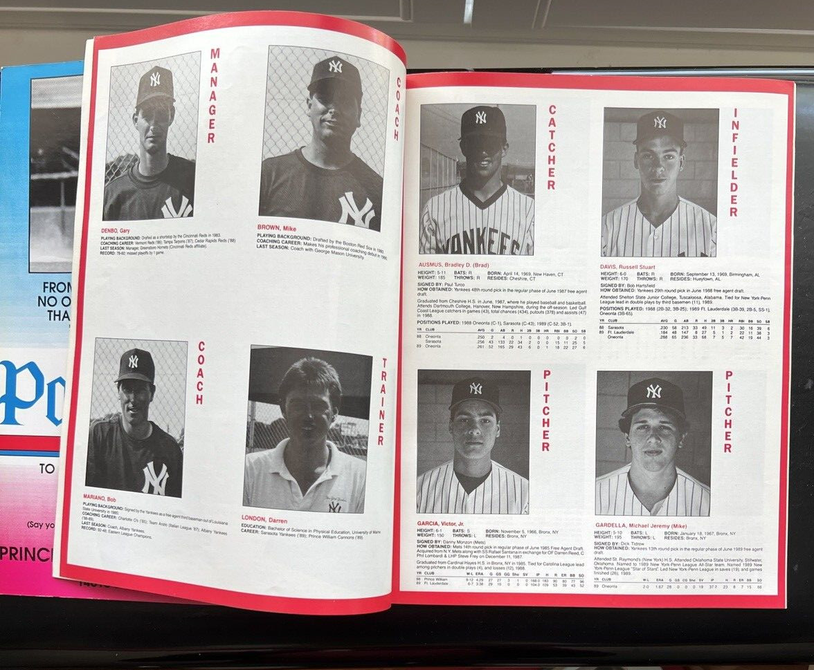 Carolina Cannons 1990 Yearbook and Scorecard - Image 2