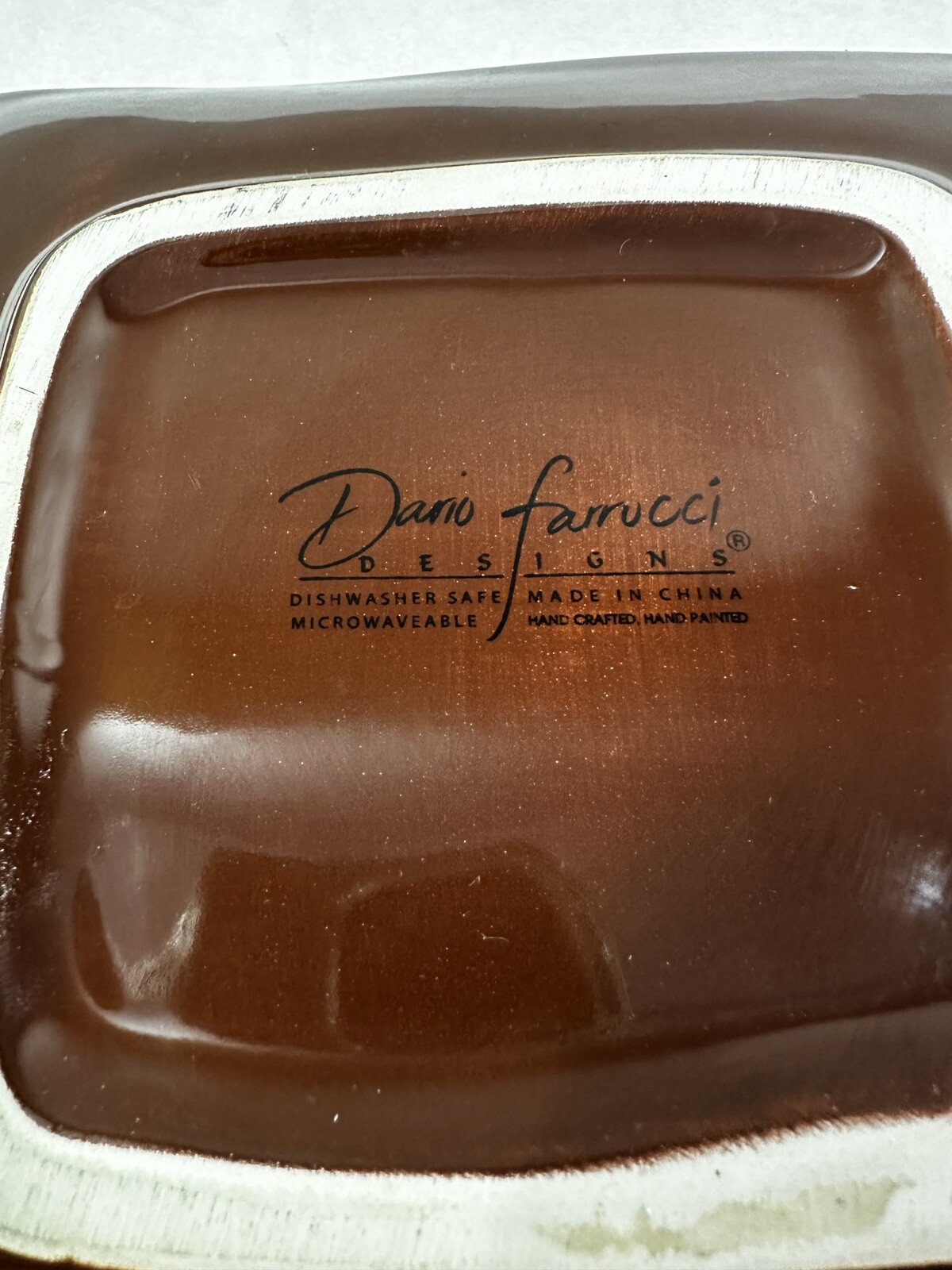 Dario Farrucci Hand Painted Rooster Dinner Plates - 8" - Pottery Farmhouse Décor - Image 8