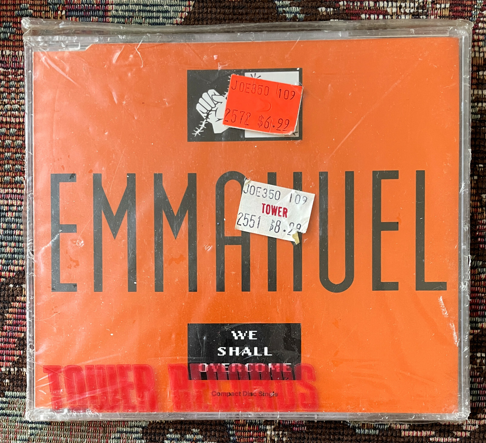SEALED: EMMANUEL - WE SHALL OVERCOME - CD EP 