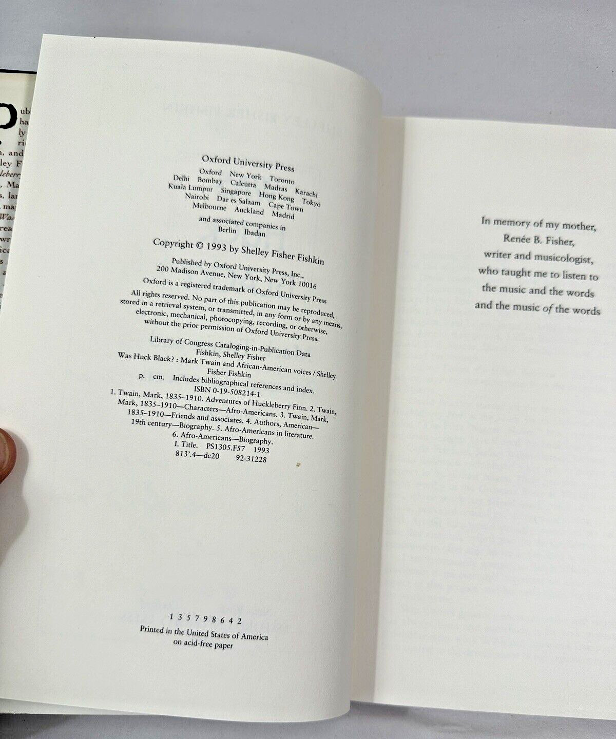 Was Huck Black? Mark Twain and African-American Voices - Hardcover DJ - Image 1