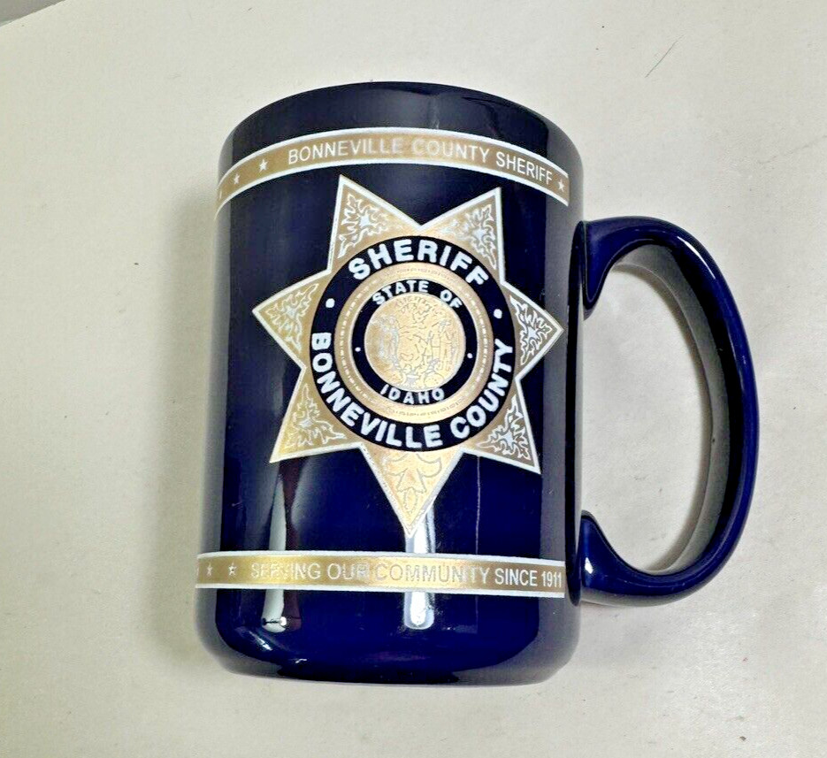 Bonneville County Sherrif Coffee Mug 14oz - State of Idaho - Image 2