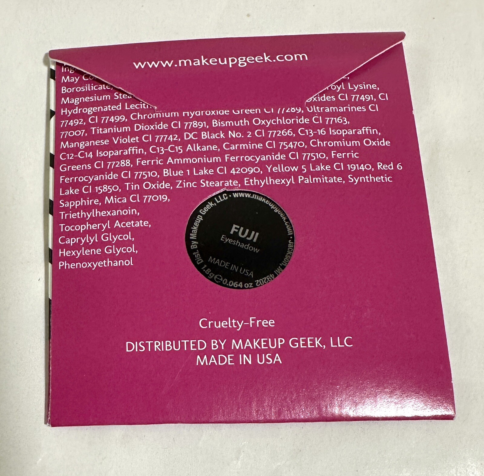 Makeup Geek Pressed Eyeshadow Pan - Fuji - Image 1