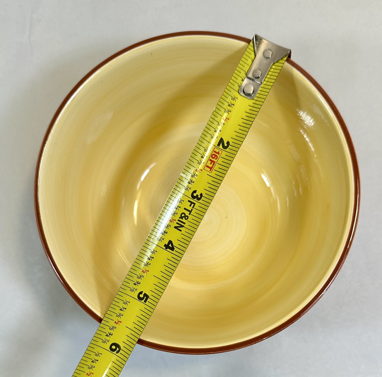 One (1) 222 Fifth Late Harvest Soup / Cereal Bowl - Unboxed, Immaculate - Image 6