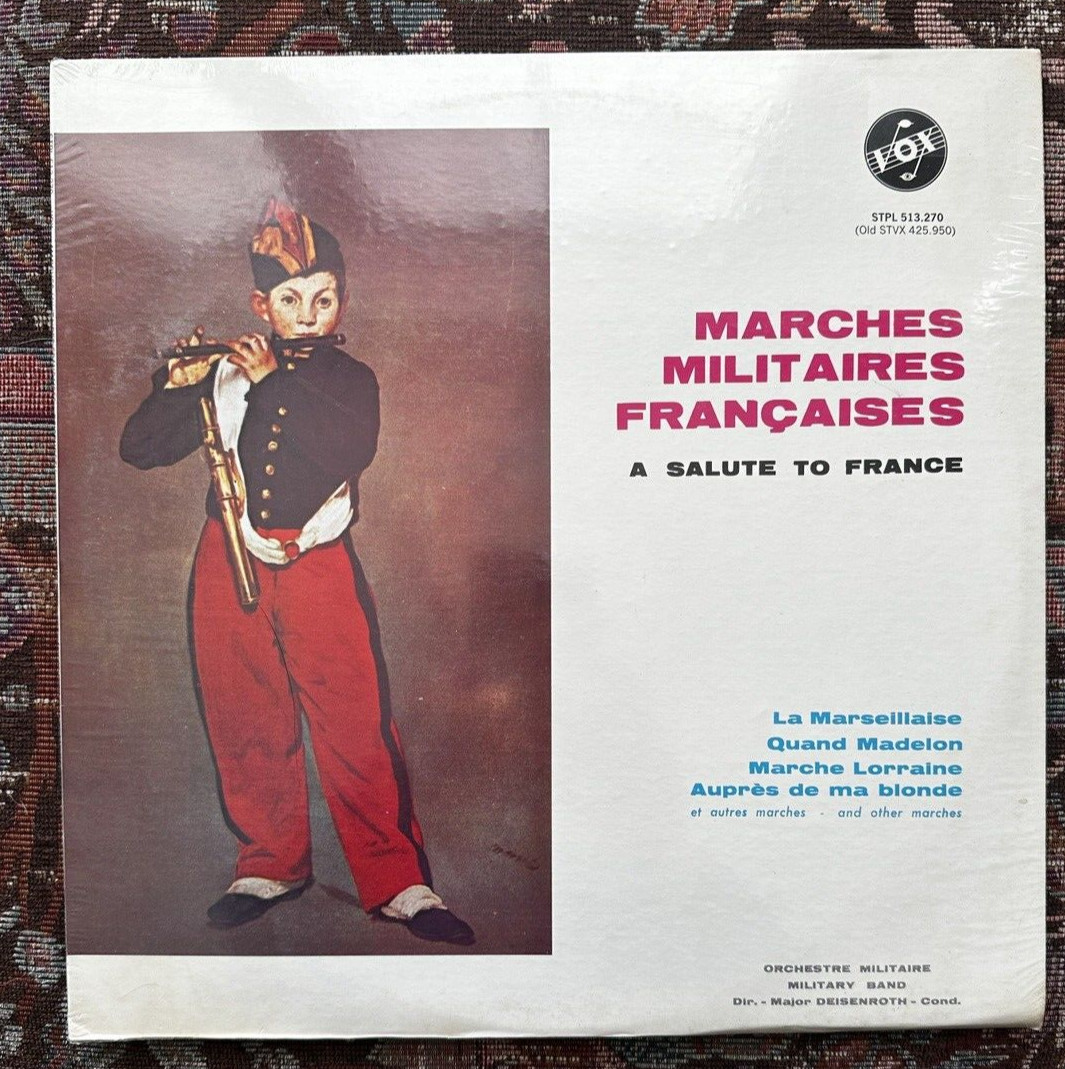 SEALED: Marches Militaires Francaises (A Salute To France) - VOX STPL 513.270