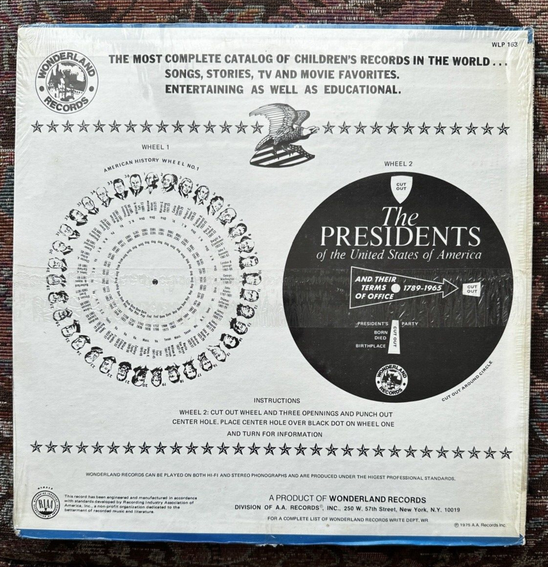 SEALED: The President's Marches - Wonderland Records WLP 163 - Image 1