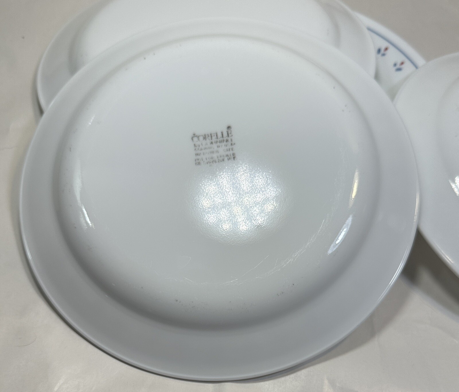 Lot of 5 Corelle Normandy 7.25" Bread/Dessert Plates - Image 1