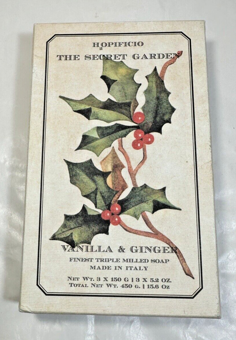 Hopificio - The Secret Garden - Vanilla and Ginger - Bar Soap - 3x 5.2oz Bars - Image 5